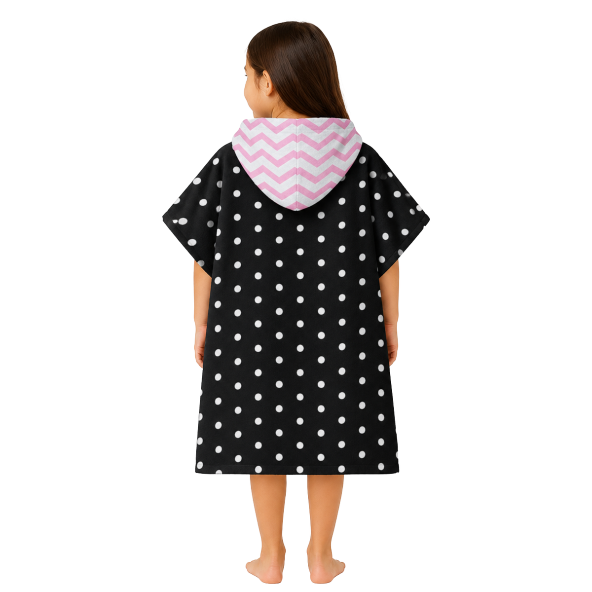 Chevron Girls Design Poncho Towel