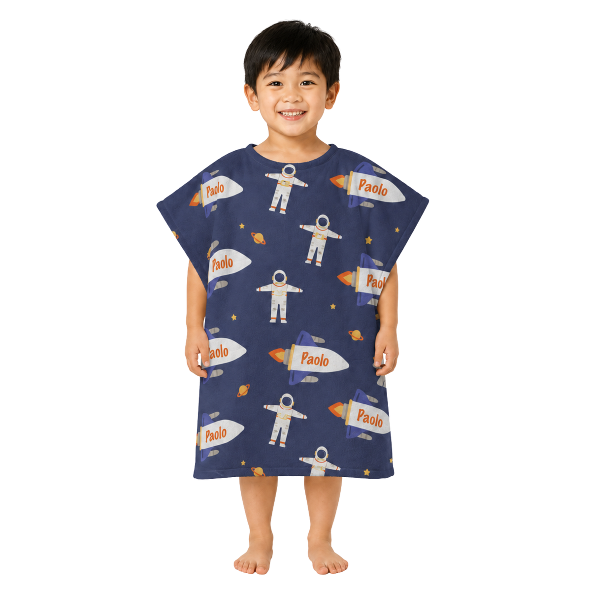 Space Design Poncho Towel