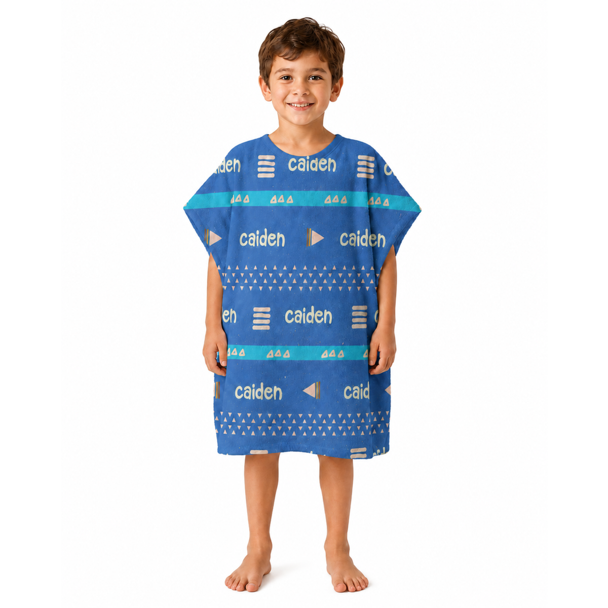 Arrow Boys Design Poncho Towel