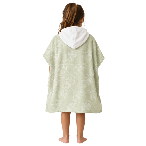 Avocado Design Poncho Towel