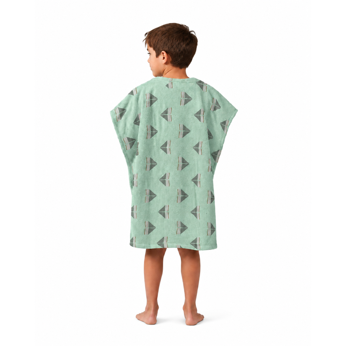 Arrow Boys Design Poncho Towel