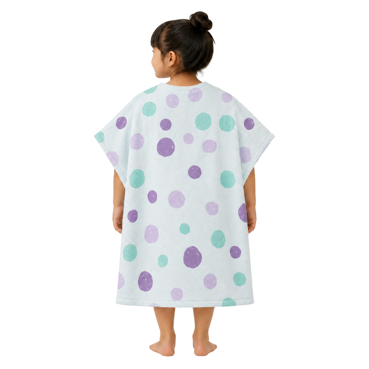 Swan Design Poncho Towel