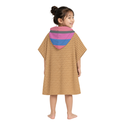 Aztec Design Poncho Towel
