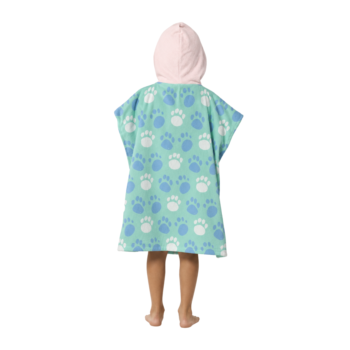 Dogs Design Poncho Towel