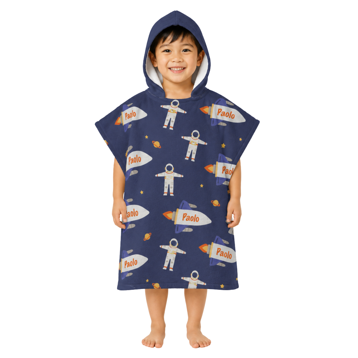 Space Design Poncho Towel