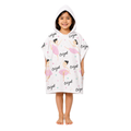 Ballerina Design Poncho Towel