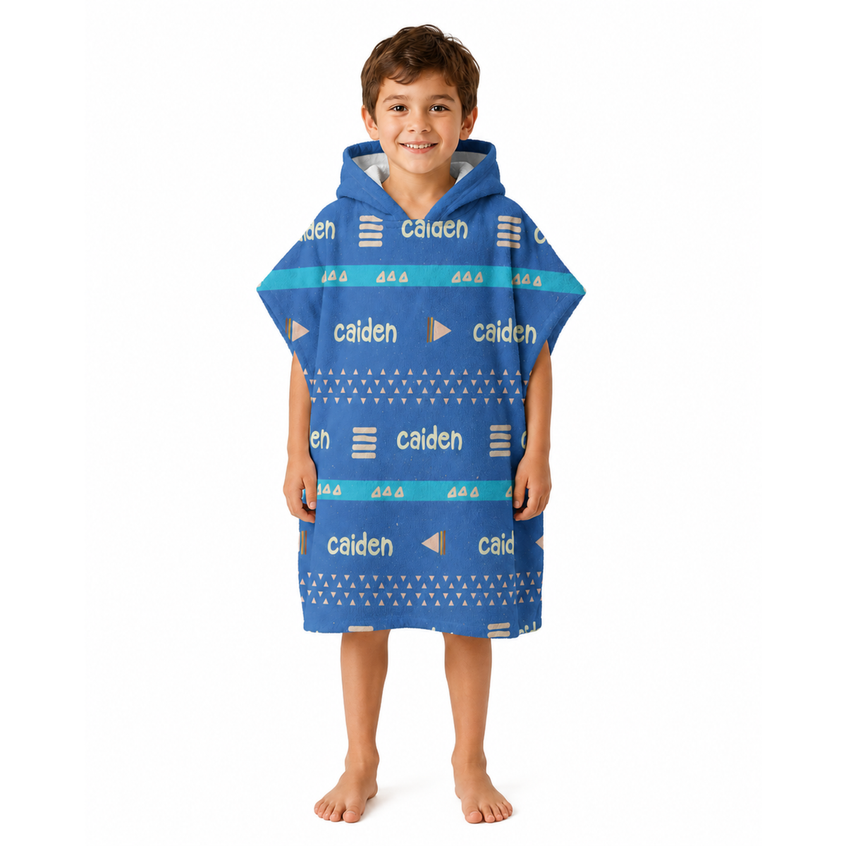 Arrow Boys Design Poncho Towel