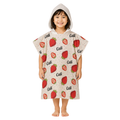 Strawberry Design Poncho Towel