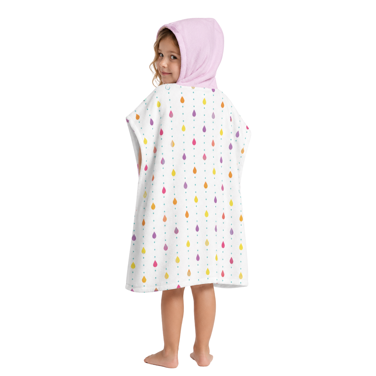 Candyland Design Poncho Towel