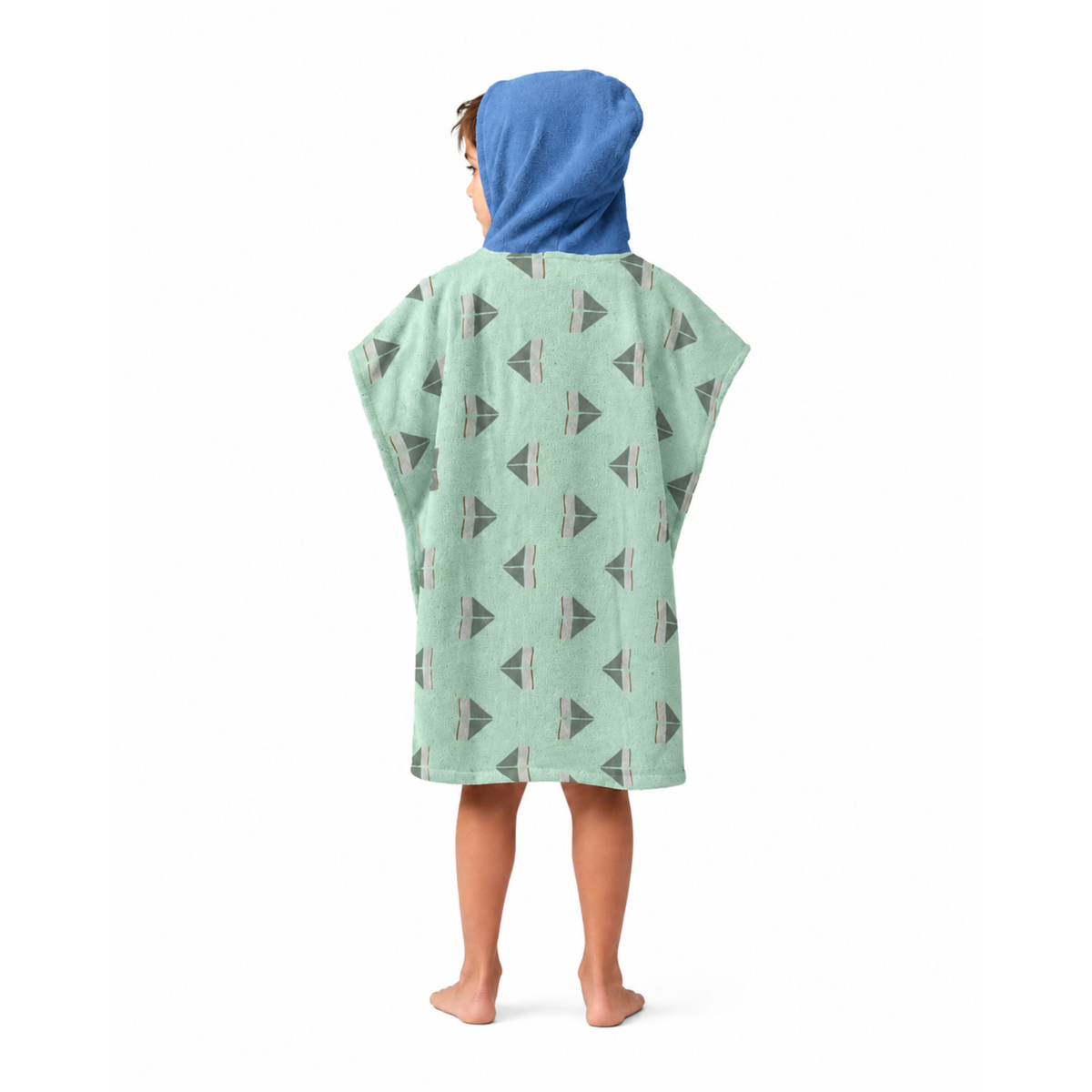Arrow Boys Design Poncho Towel