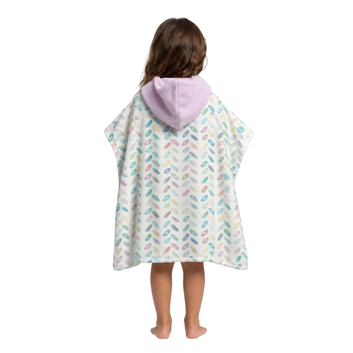 Brekky Girls Design Poncho Towel