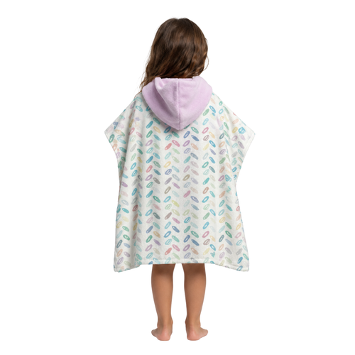 Brekky Girls Design Poncho Towel