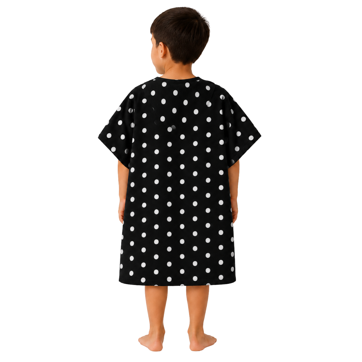 Chevron Boys Design Poncho Towel