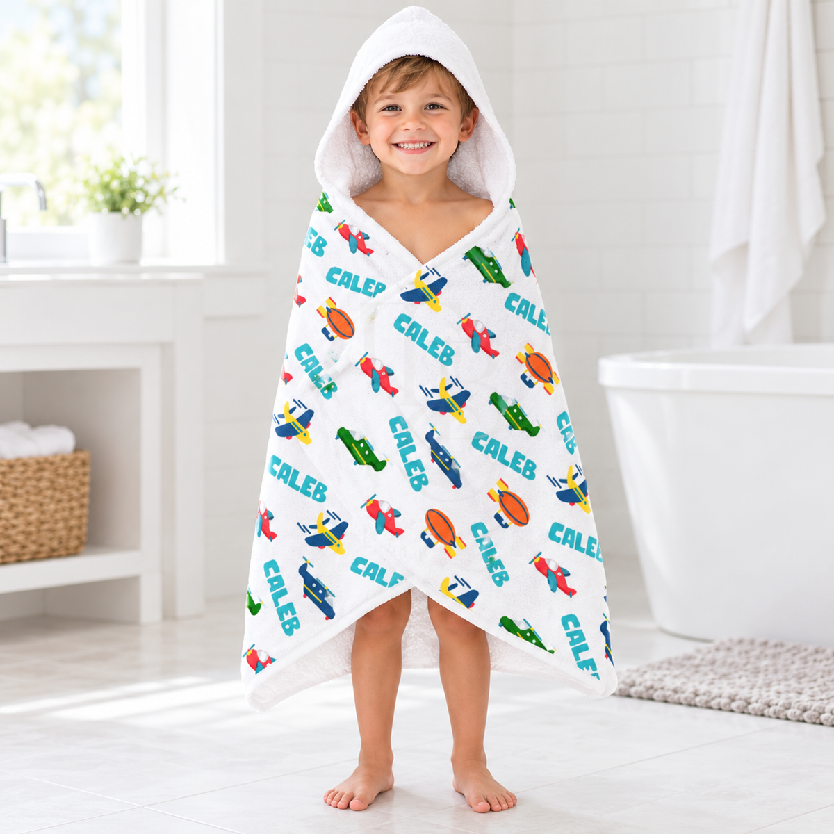 Airline Hooded Towel