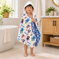 Robots Hooded Towel