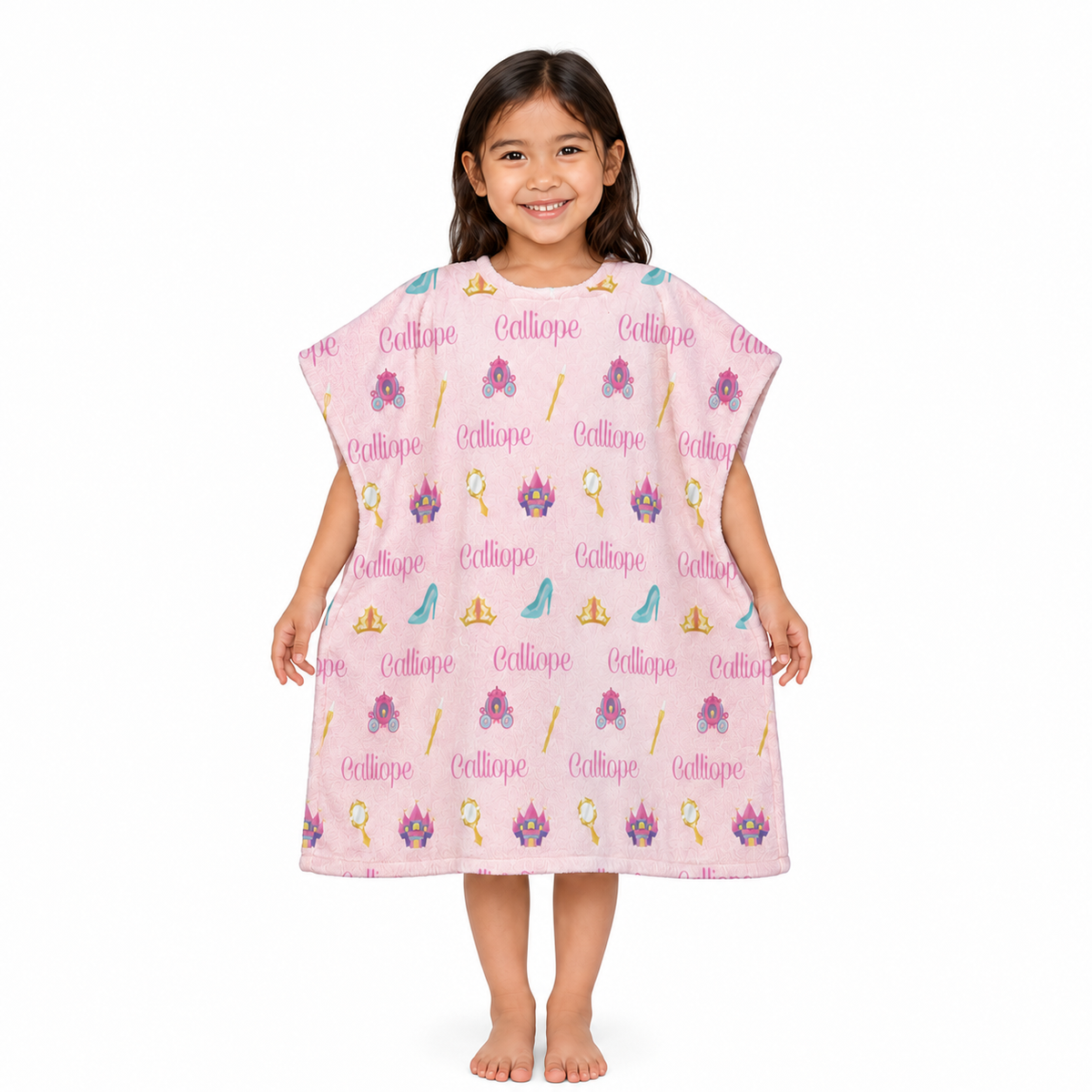 Princess Design Poncho Towel