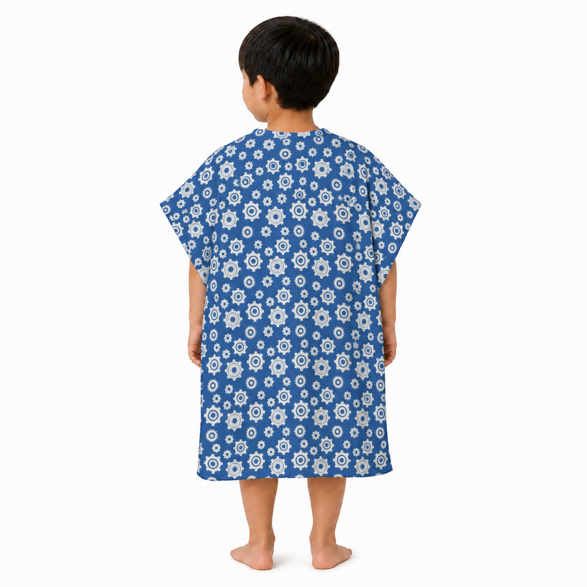 Robots Design Poncho Towel