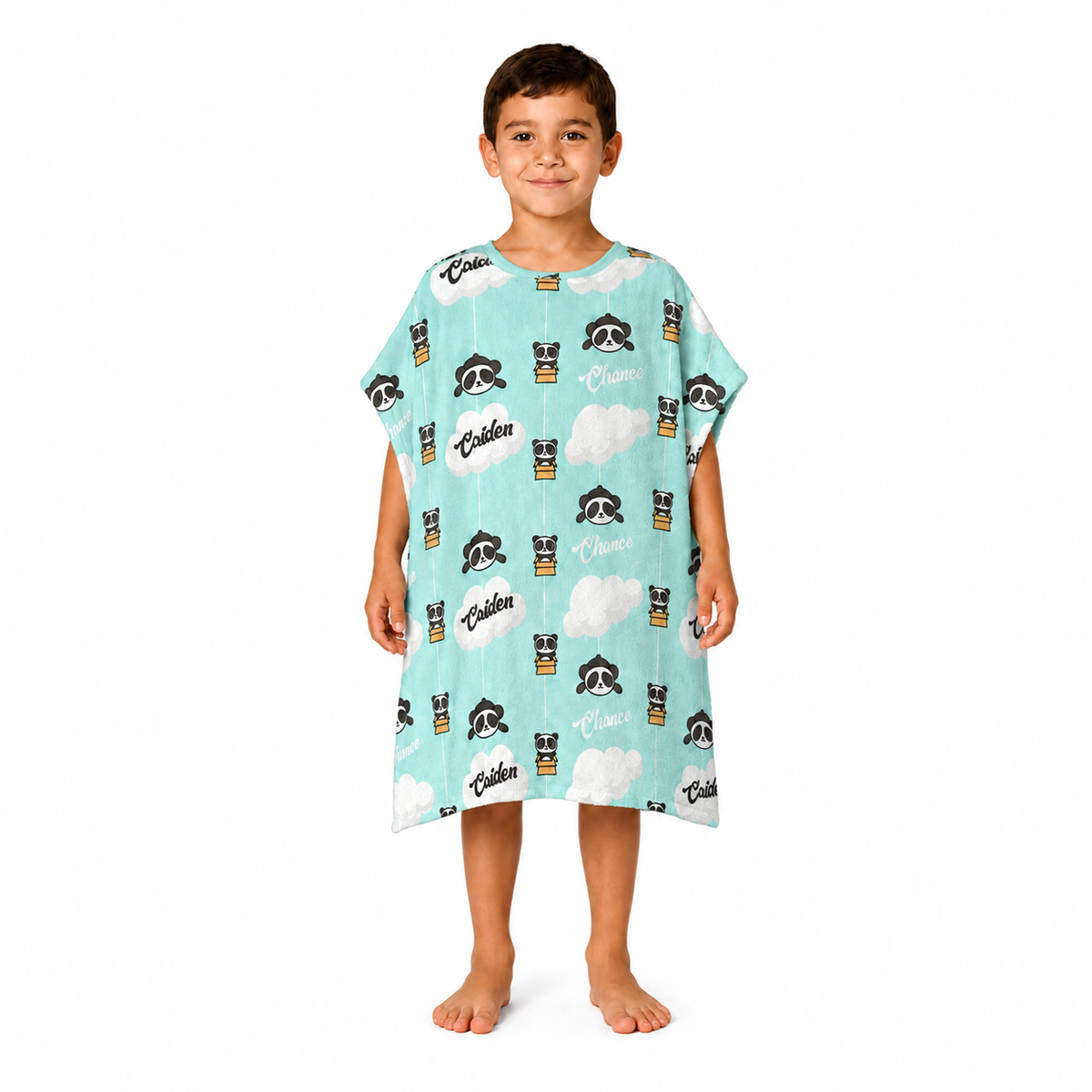 Panda Design Poncho Towel