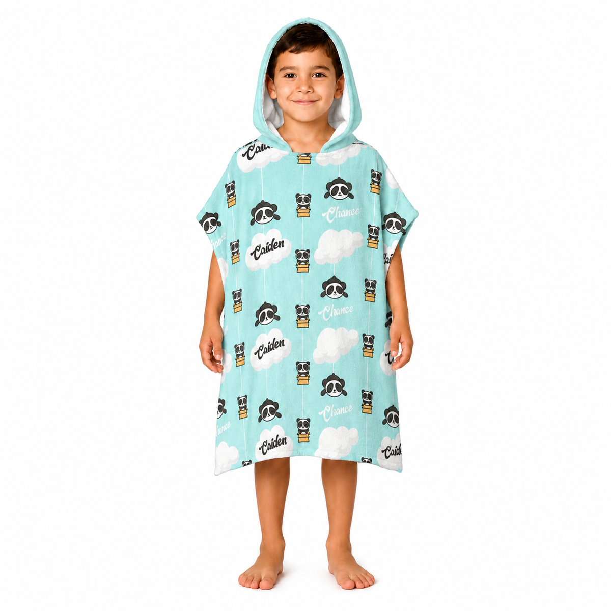 Panda Design Poncho Towel