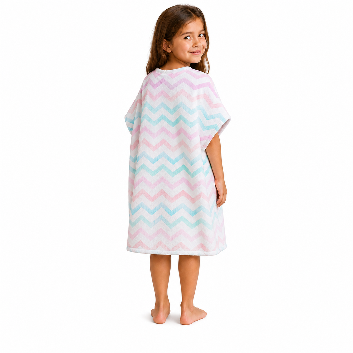 Paint Design Poncho Towel