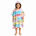 Paint Design Poncho Towel
