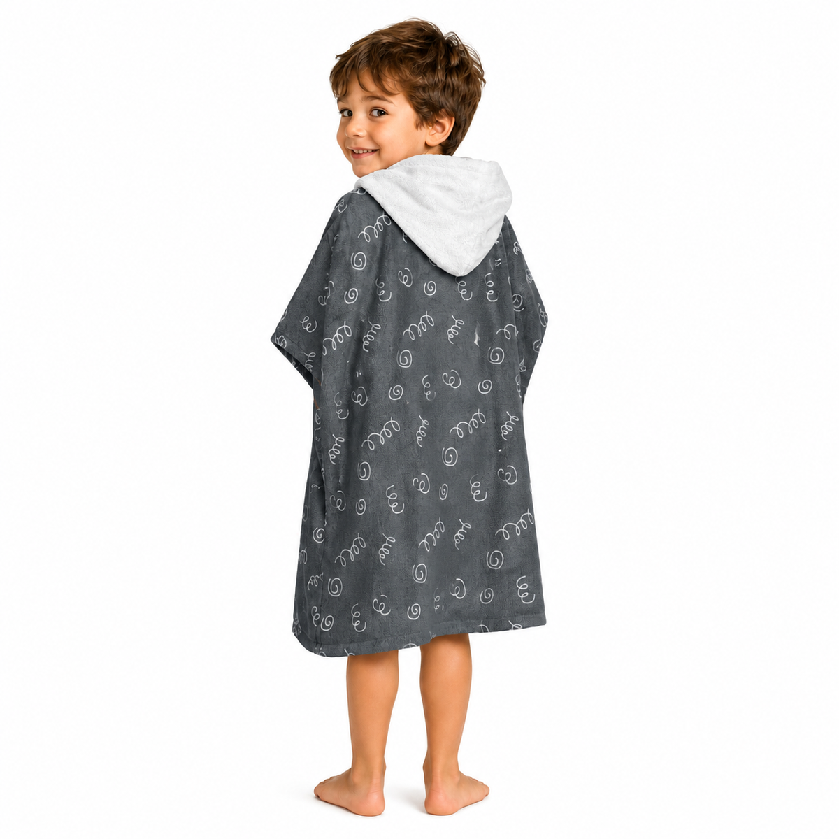 Monsters Design Poncho Towel
