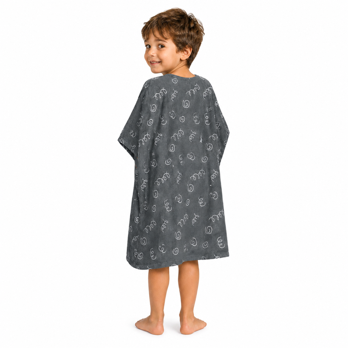 Monsters Design Poncho Towel