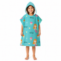 Mermaid Design Poncho Towel