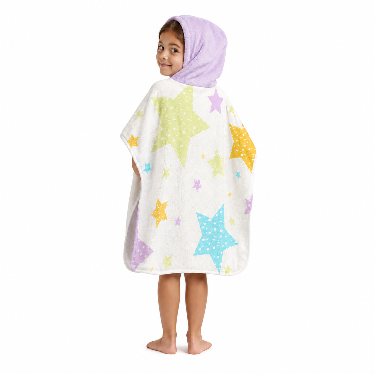 Llama Design Poncho Towel