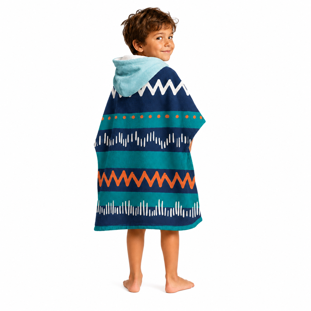 Lion Design Poncho Towel