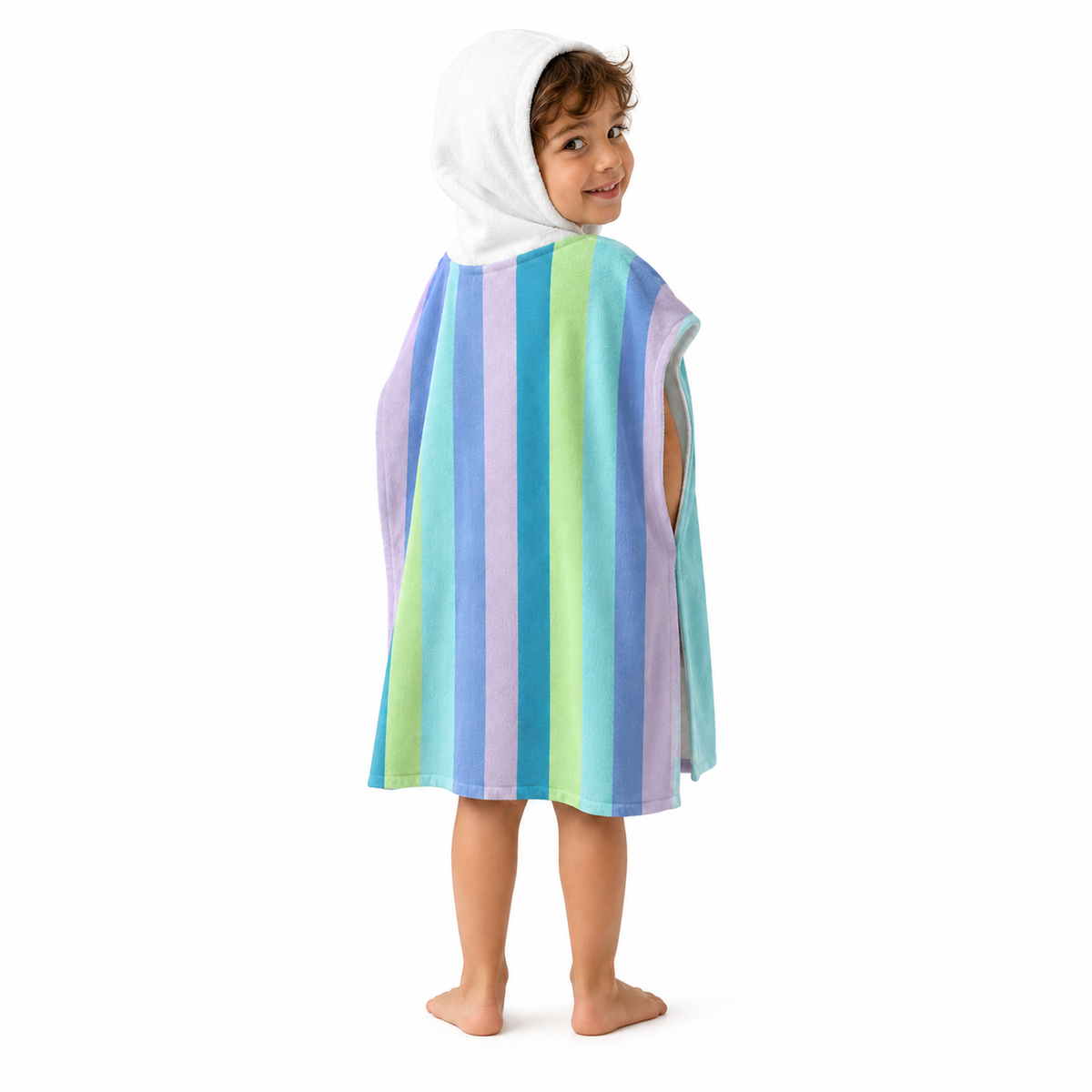 Popsicle Design Poncho Towel