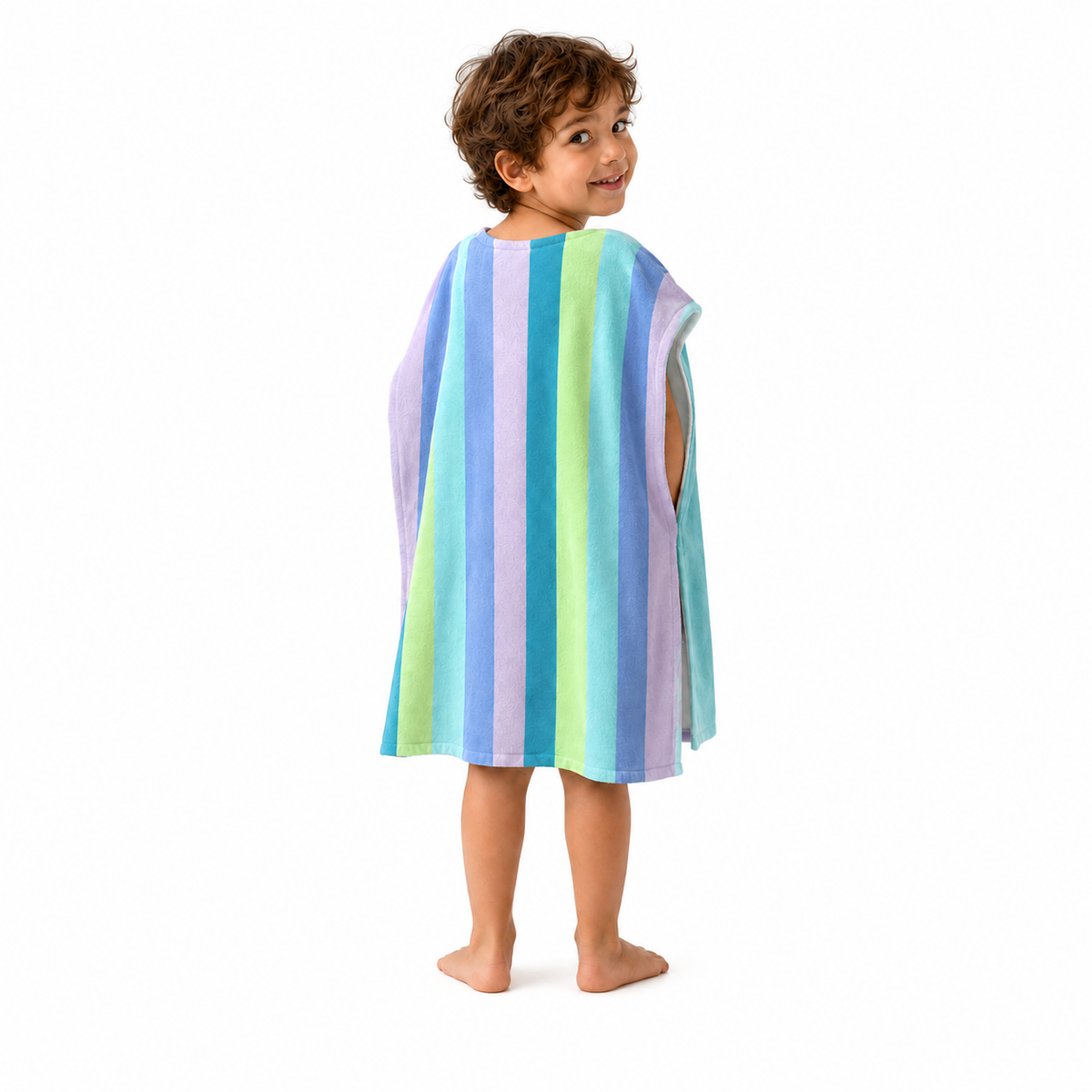 Popsicle Design Poncho Towel