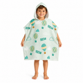 Hot Air Balloon Boys Design Poncho Towel