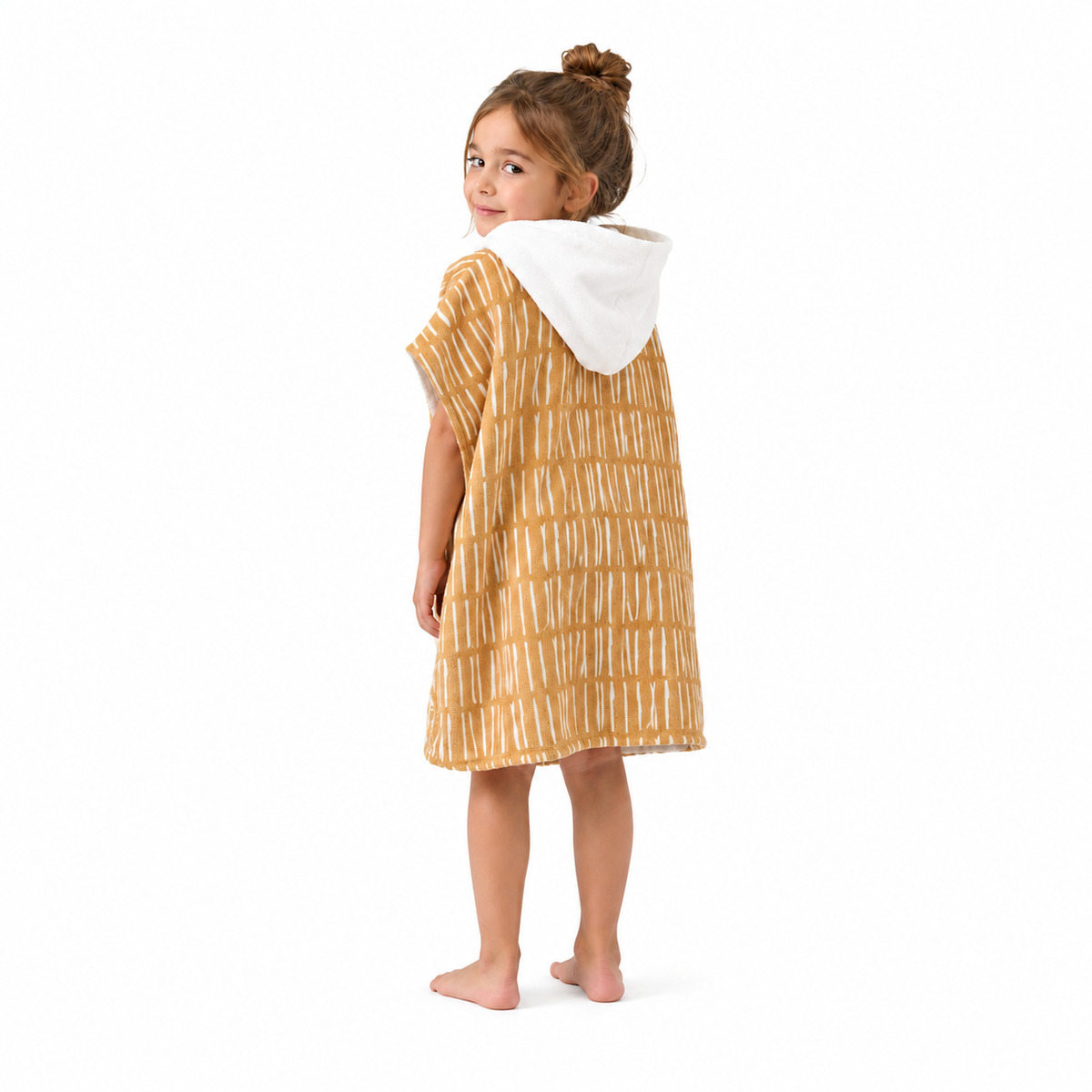 Giraffe Girls Design Poncho Towel