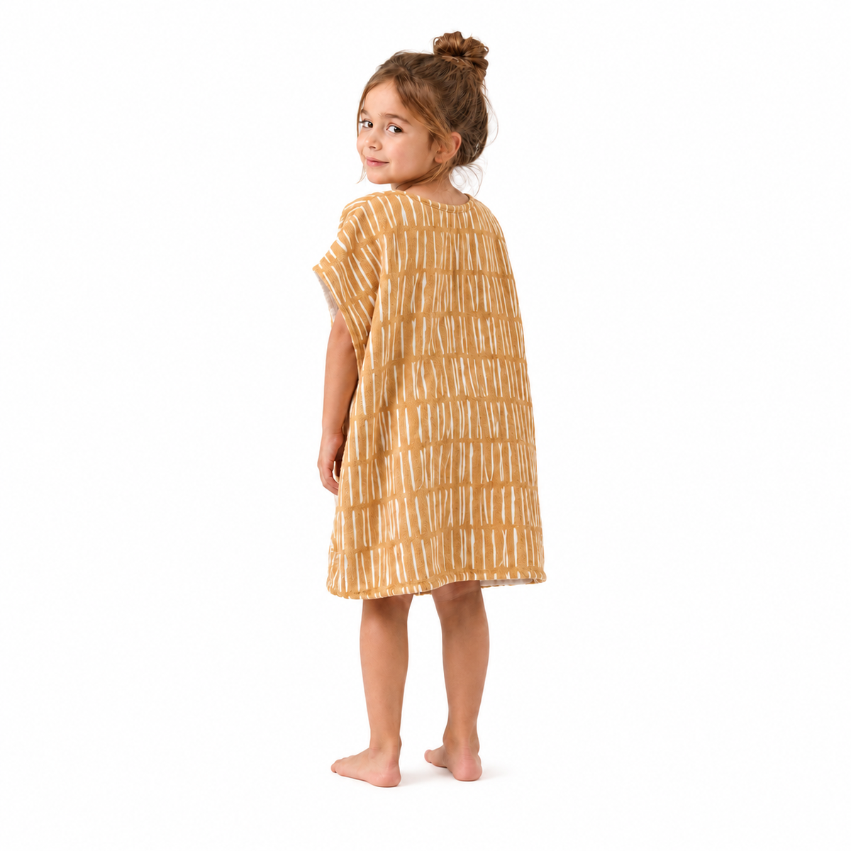 Giraffe Girls Design Poncho Towel