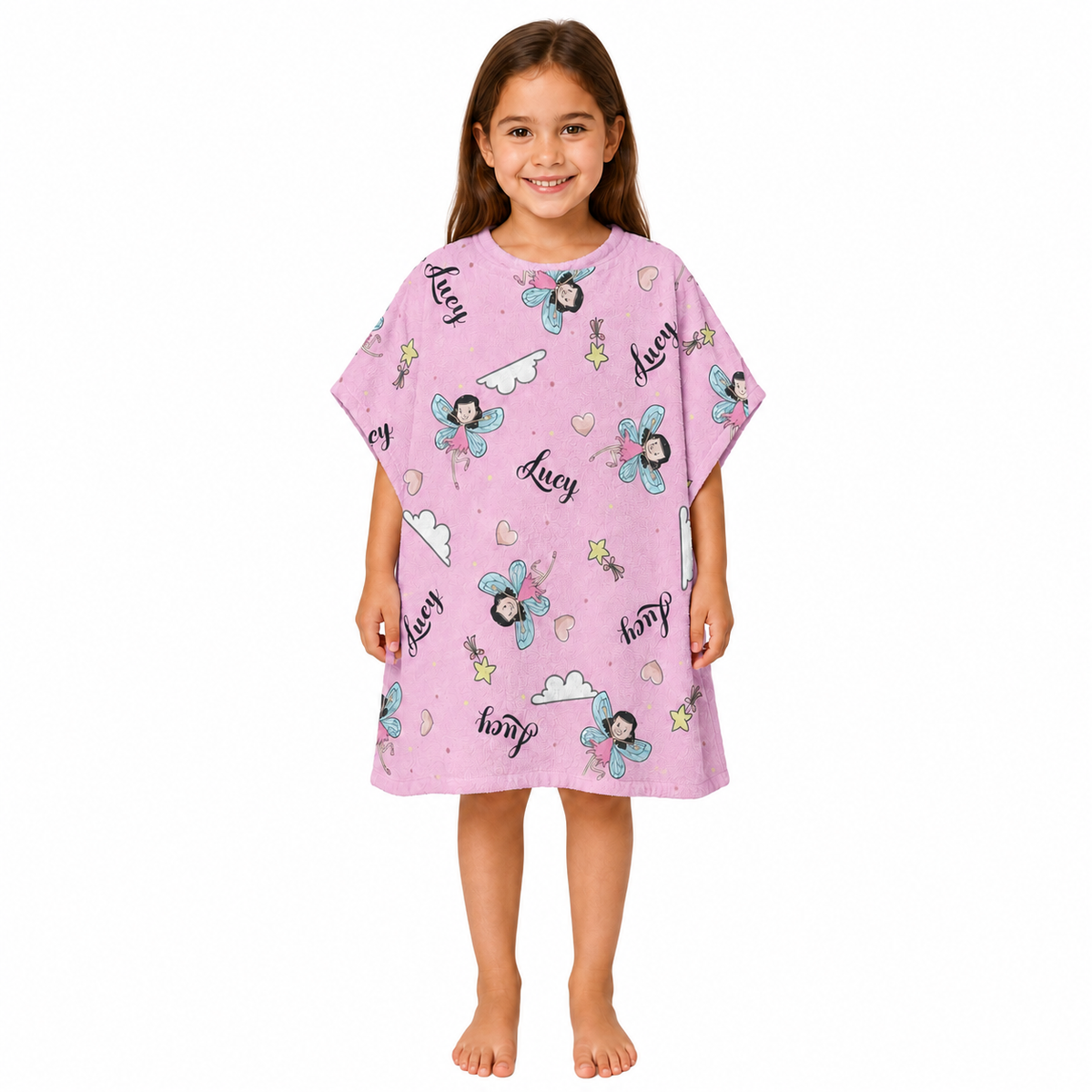 Fairies Design Poncho Towel