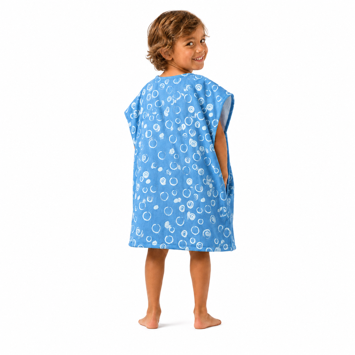 Doodle Boys Design Poncho Towel