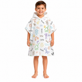 Doodle Boys Design Poncho Towel