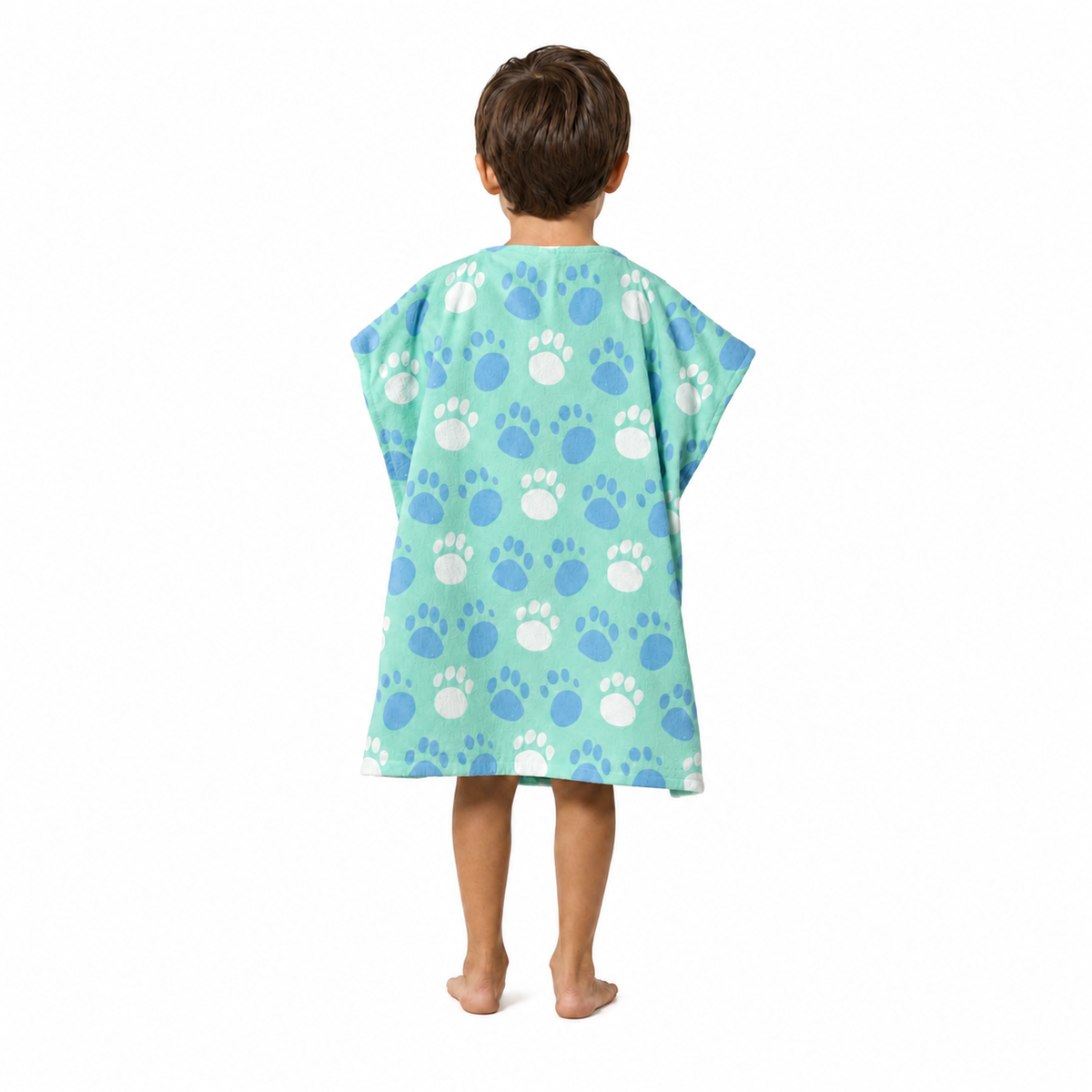 Dogs Design Poncho Towel