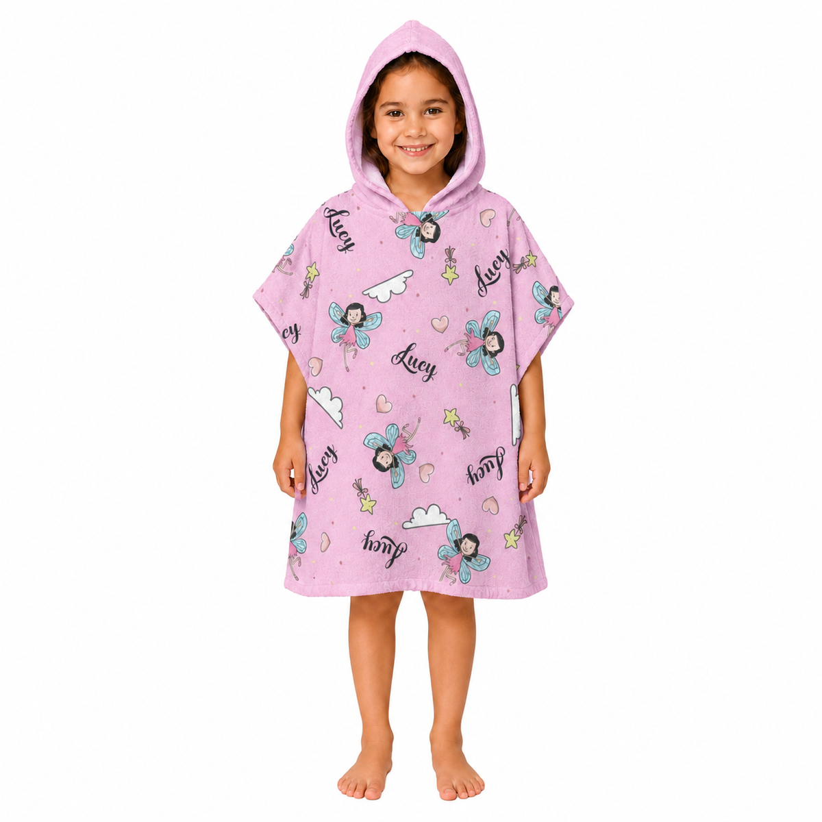 Fairies Design Poncho Towel