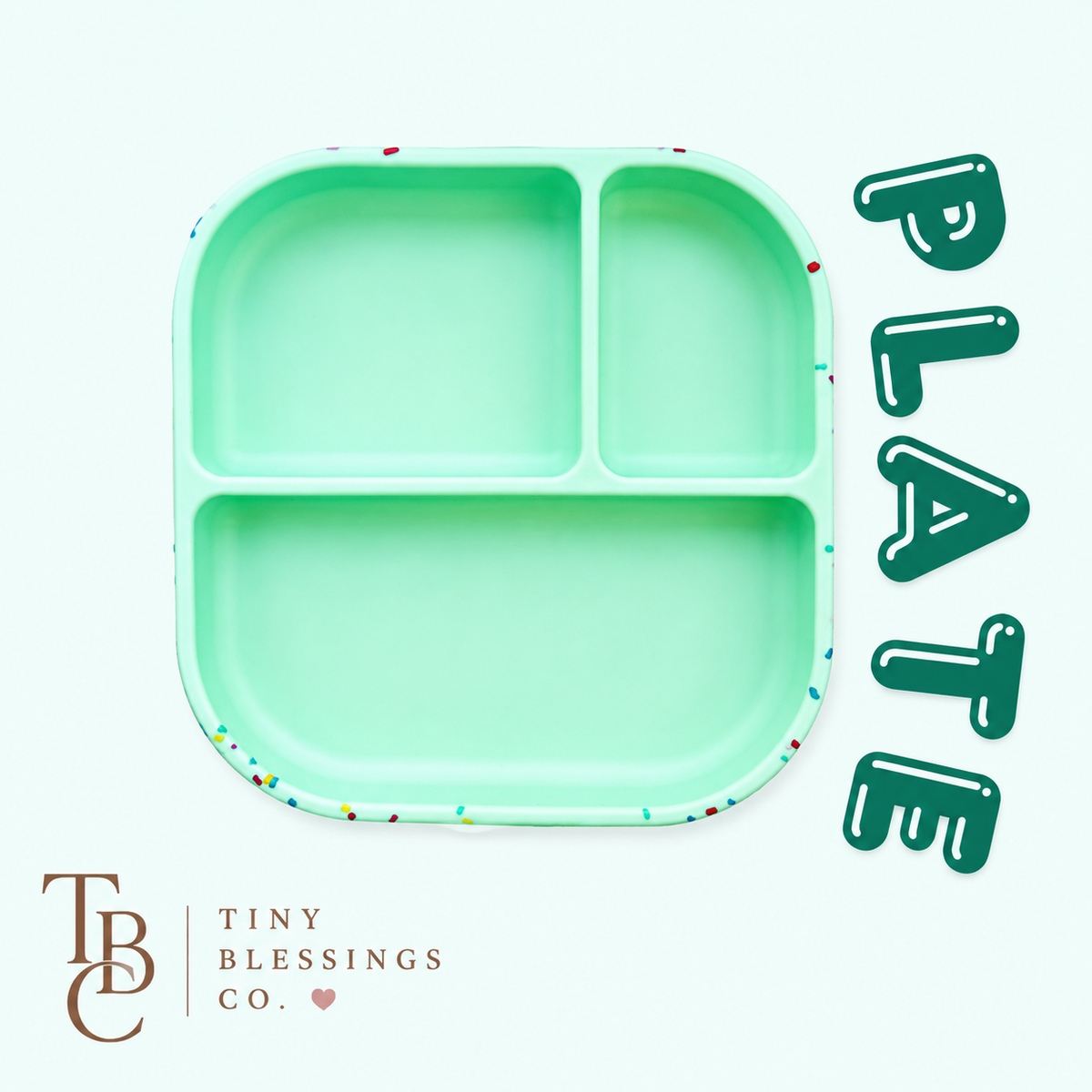 Feeding Set in Teal