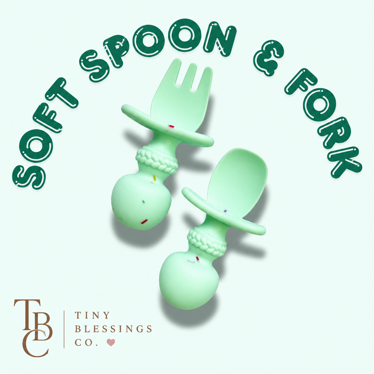 Feeding Set in Teal