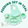 Feeding Set in Teal