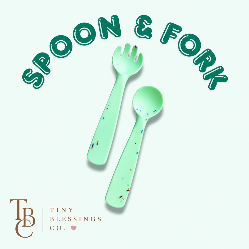 Feeding Set in Teal