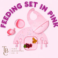 Feeding Set in Pink
