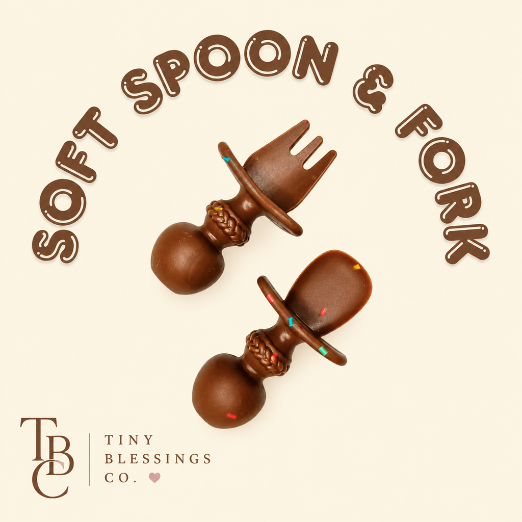Feeding Set in Brown