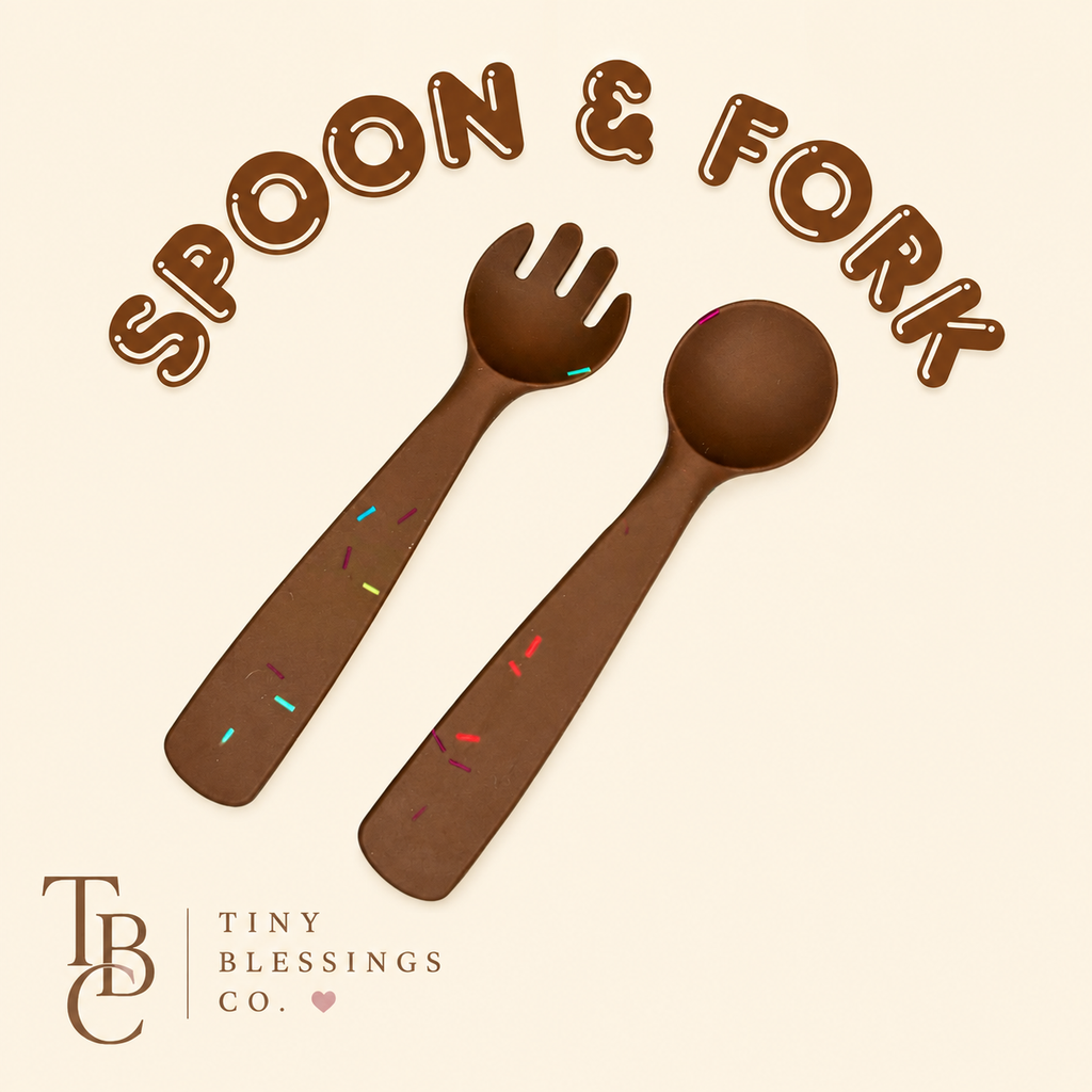 Feeding Set in Brown