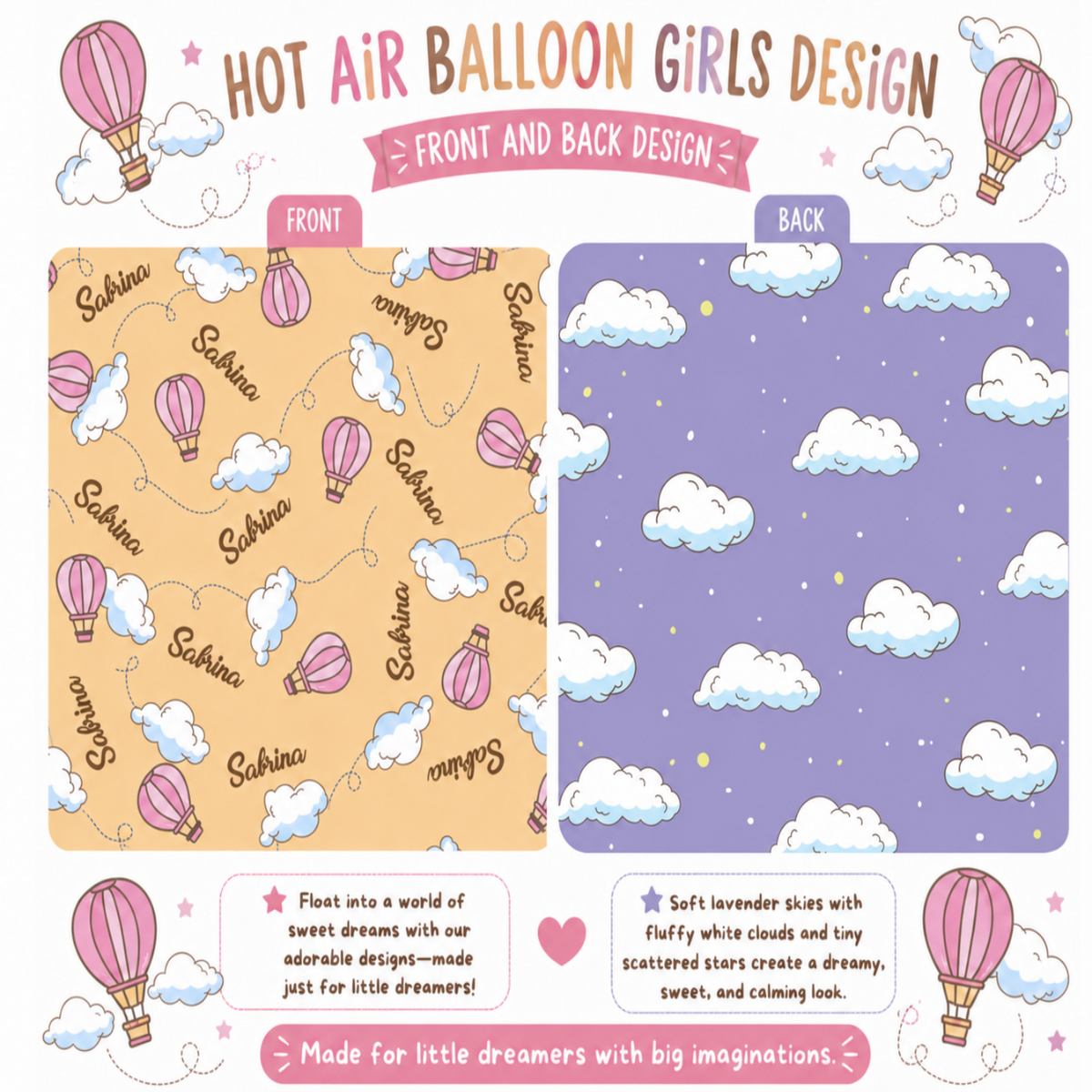 Hot Air Balloon Girls
