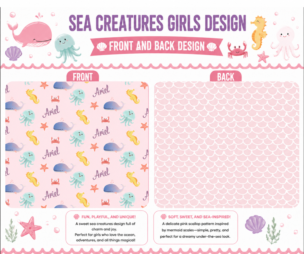 Sea Creatures Girls