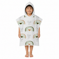 Rainbow Boys Design Poncho Towel